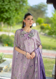 Elaf Premium Bridgerton Printed Lawn Unstitched 3Pc Suit EPB-6A LILAC GARDEN