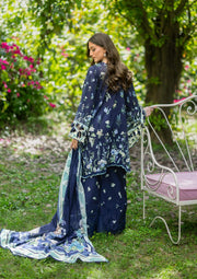 Elaf Premium Bridgerton Printed Lawn Unstitched 3Pc Suit EPB-6B FIORITA