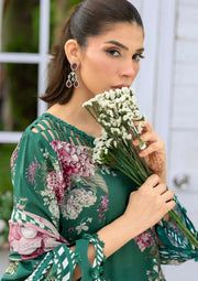 Elaf Premium Bridgerton Printed Lawn Unstitched 3Pc Suit EPB-8B MARIN