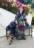 Elaf Premium Santorini Printed Lawn Unstitched 3Pc Suit EPN-3A STARRY NIGHT