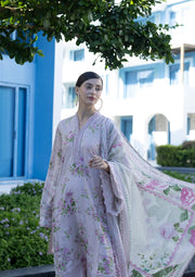 Elaf Premium Santorini Printed Lawn Unstitched 3Pc Suit EPN-4B DOLL ME UP