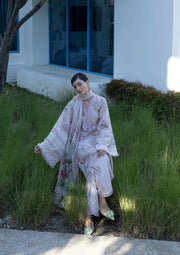 Elaf Premium Santorini Printed Lawn Unstitched 3Pc Suit EPN-4B DOLL ME UP