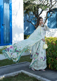 Elaf Premium Santorini Printed Lawn Unstitched 3Pc Suit EPN-7B MOON FLOWER