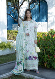 Elaf Premium Santorini Printed Lawn Unstitched 3Pc Suit EPN-7B MOON FLOWER