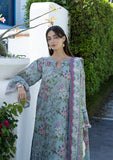 Elaf Premium Santorini Printed Lawn Unstitched 3Pc Suit EPN-8A EIRINI BLOOM