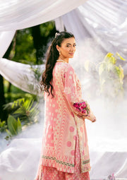 Elaf Prints Vol-02 Unstitched Printed Lawn 3Pc Suit EPS-2A ROSE DUSK