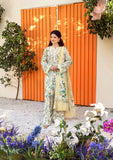 Elaf Prints Vol-02 Unstitched Printed Lawn 3Pc Suit EPS-3A IVORY WHISPERS
