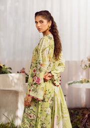 Elaf Prints Vol-02 Unstitched Printed Lawn 3Pc Suit EPS-5A LUSH RADIANCE