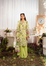 Elaf Prints Vol-02 Unstitched Printed Lawn 3Pc Suit EPS-5A LUSH RADIANCE