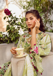 Elaf Prints Vol-02 Unstitched Printed Lawn 3Pc Suit EPS-5A LUSH RADIANCE