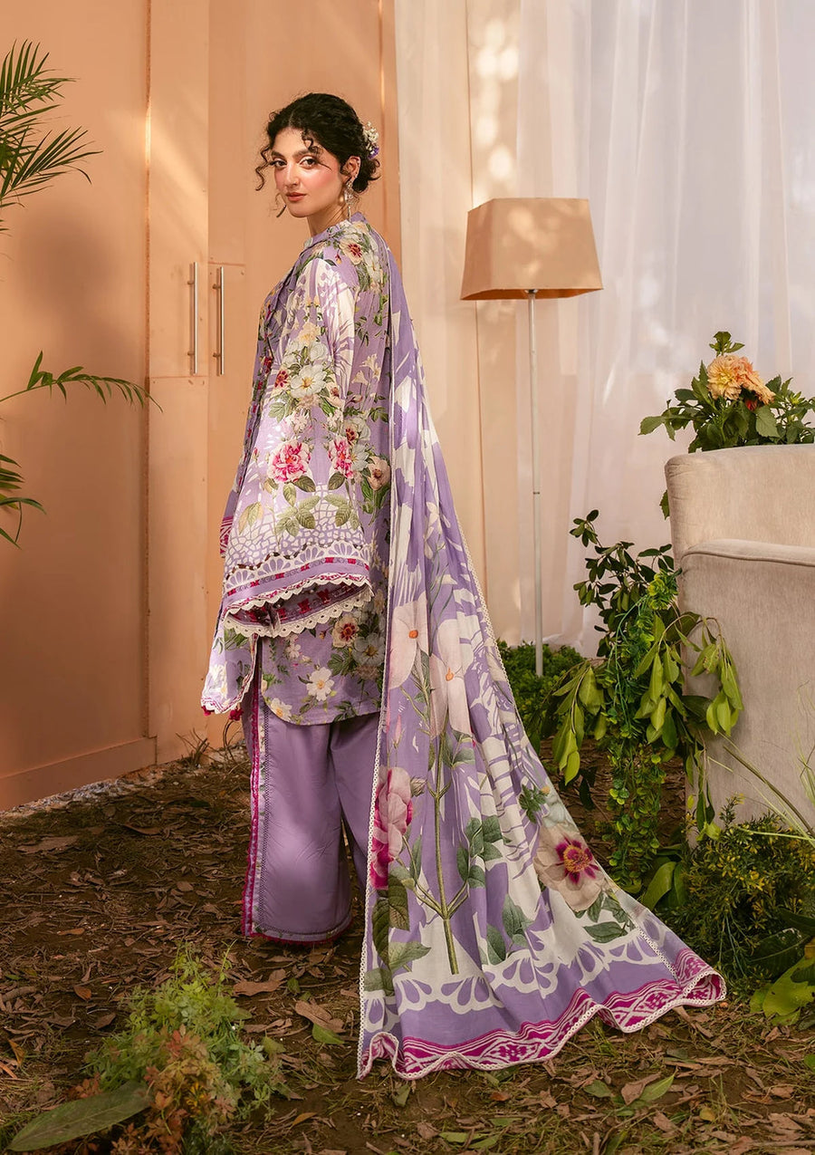 Elaf Prints Vol-02 Unstitched Printed Lawn 3Pc Suit EPS-5B LILABELLE