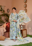 Elaf Prints Vol-02 Unstitched Printed Lawn 3Pc Suit EPS-6B SERENE FLEUR