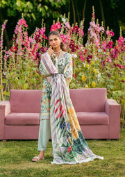 Elaf Prints Vol-02 Unstitched Printed Lawn 3Pc Suit EPS-7B ELARIS