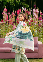 Elaf Prints Vol-02 Unstitched Printed Lawn 3Pc Suit EPS-7B ELARIS