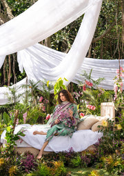 Elaf Prints Vol-02 Unstitched Printed Lawn 3Pc Suit EPS-8A MINTED DREAM