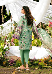 Elaf Prints Vol-02 Unstitched Printed Lawn 3Pc Suit EPS-8A MINTED DREAM