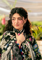 Elaf Prints Vol-02 Unstitched Printed Lawn 3Pc Suit EPS-8B ELAROSE