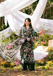 Elaf Prints Vol-02 Unstitched Printed Lawn 3Pc Suit EPS-8B ELAROSE