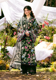Elaf Prints Vol-02 Unstitched Printed Lawn 3Pc Suit EPS-8B ELAROSE