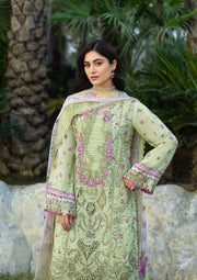 Elaf Premium Print Chikankari Lawn Unstitched 3Pc Suit ERC-2A HINA