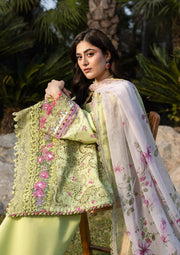 Elaf Premium Print Chikankari Lawn Unstitched 3Pc Suit ERC-2A HINA