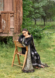 Elaf Premium Print Chikankari Lawn Unstitched 3Pc Suit ERC-4A KOYAL