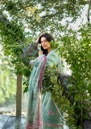 Elaf Premium Print Chikankari Lawn Unstitched 3Pc Suit ERC-4B NAYAB