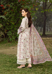 Elaf Premium Print Chikankari Lawn Unstitched 3Pc Suit ERC-5A MEHR