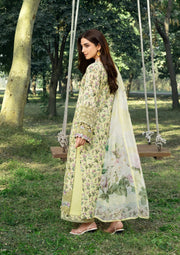 Elaf Premium Print Chikankari Lawn Unstitched 3Pc Suit ERC-6A EYRA