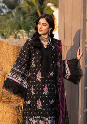 Elaf Premium Print Chikankari Lawn Unstitched 3Pc Suit ERC-7A ARZO