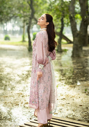 Elaf Premium Print Chikankari Lawn Unstitched 3Pc Suit ERC-8A SAHAA