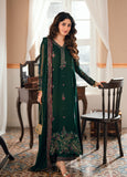 Azure Eid Ensembles Embroidered Chiffon Unstitched 3Pc Suit ES-131
