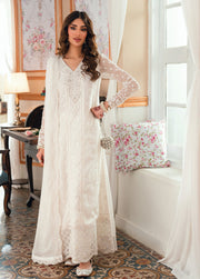 Azure Eid Ensembles Embroidered Chiffon Unstitched 3Pc Suit ES-132