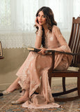Azure Eid Ensembles Embroidered Chiffon Unstitched 3Pc Suit ES-135