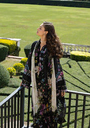 Elaf Premium Signature Embroidered Lawn Unstitched 3Pc Suit ESA-1B