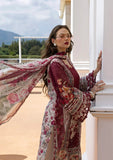 Elaf Premium Signature Embroidered Lawn Unstitched 3Pc Suit ESA-2B