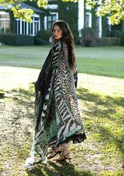 Elaf Premium Signature Embroidered Lawn Unstitched 3Pc Suit ESA-3A