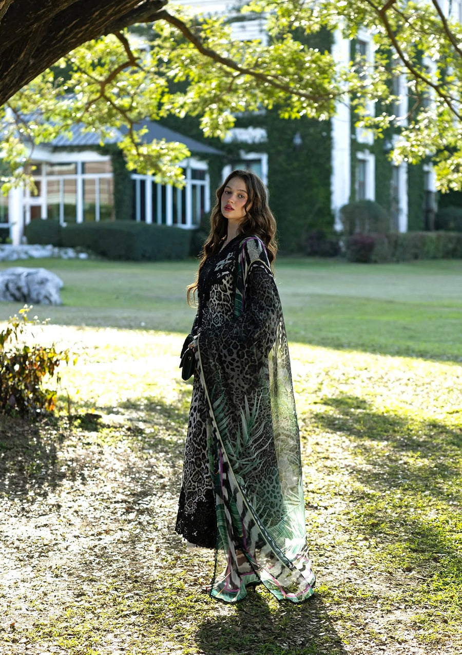 Elaf Premium Signature Embroidered Lawn Unstitched 3Pc Suit ESA-3A