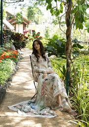 Elaf Premium Signature Embroidered Lawn Unstitched 3Pc Suit ESA-4A