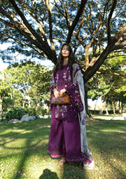 Elaf Premium Signature Embroidered Lawn Unstitched 3Pc Suit ESA-5B