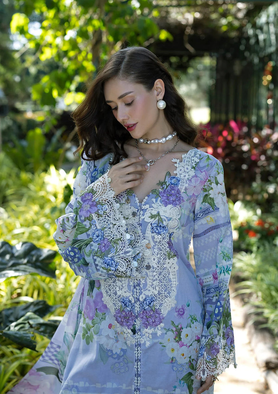 Elaf Premium Signature Embroidered Lawn Unstitched 3Pc Suit ESA-6A