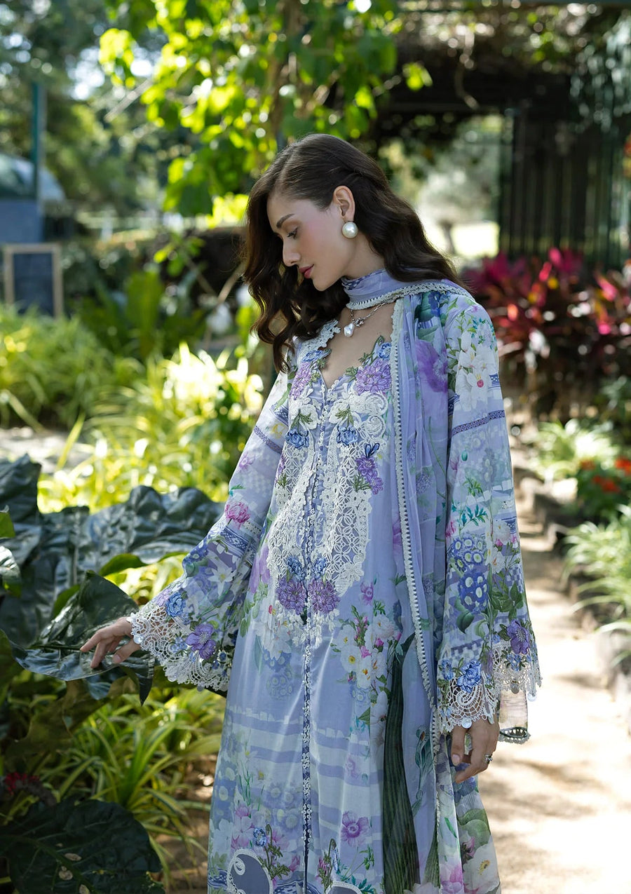 Elaf Premium Signature Embroidered Lawn Unstitched 3Pc Suit ESA-6A