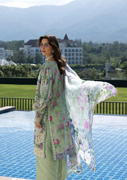 Elaf Premium Signature Embroidered Lawn Unstitched 3Pc Suit ESA-6B