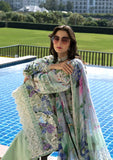 Elaf Premium Signature Embroidered Lawn Unstitched 3Pc Suit ESA-6B