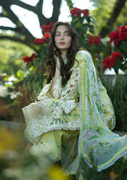 Elaf Premium Signature Embroidered Lawn Unstitched 3Pc Suit ESA-7A