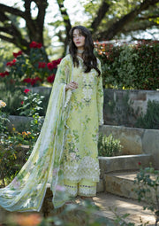 Elaf Premium Signature Embroidered Lawn Unstitched 3Pc Suit ESA-7A