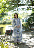 Elaf Premium Signature Embroidered Lawn Unstitched 3Pc Suit ESA-8B Anastassia