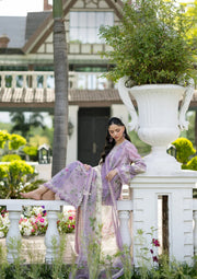 Elaf Premium Signature Embroidered Lawn Unstitched 3Pc Suit ESG-1B BIANCA
