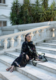 Elaf Premium Signature Embroidered Lawn Unstitched 3Pc Suit ESG-2B SASHA