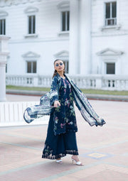 Elaf Premium Signature Embroidered Lawn Unstitched 3Pc Suit ESG-3A MARIEL